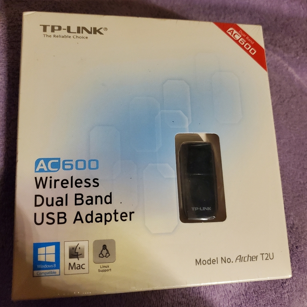 TP-Link Dual Wireless USB Adapter - Black